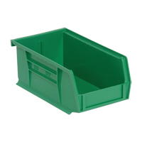 Ultra Stack & Hang Bin, 4-1/8" W x 3" H x 7-3/8" D, Green Industrial Sales