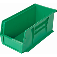 Ultra Stack & Hang Bin, 5-1/2" W x 5" H x 10-7/8" D, Green Industrial Sales