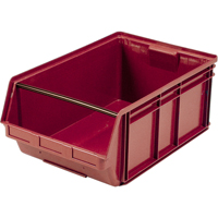 Giant Stacking Containers, 18.375" W x 29" D x 11.875" H, Red Industrial Sales
