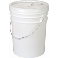 Pail With Gasket Lid, Plastic, 20 L Industrial Sales