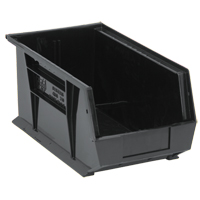 Ultra Stack & Hang Bin, 8-1/4" W x 7" H x 14-3/4" D, Black Industrial Sales
