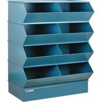 Syst&egrave;mes sectionnels &agrave; assembler, Cap. 5000 lb, 37" la x 24" p x 44" h, Bleu Industrial Sales
