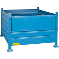 Contenants de vrac empilables, 30" ha x 34,5" la x 40,5" p, Capacit&eacute; de 4500 lb Industrial Sales