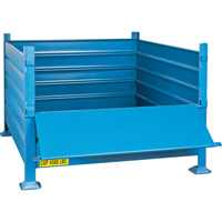 Contenants de vrac empilables, 30" ha x 34,5" la x 40,5" p, Capacit&eacute; de 4500 lb Industrial Sales