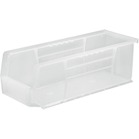 Clear-View Ultra Stack & Hang Bin, 5-1/2" W x 5" H x 14-3/4" D, Clear Industrial Sales
