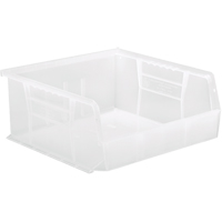 Clear-View Ultra Stack & Hang Bin, 11" W x 5" H x 10-7/8" D, Clear Industrial Sales