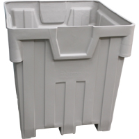Nesting Bin, 44" W x 44" D x 46" H, Grey Industrial Sales
