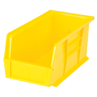 Stack & Hang Bin, 5-1/2" W x 5" H x 10-7/8" D, Yellow Industrial Sales