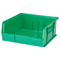 Stack & Hang Bin, 11" W x 5" H x 10-7/8" D, Green Industrial Sales