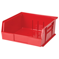 Stack & Hang Bin, 11" W x 5" H x 10-7/8" D, Red Industrial Sales