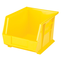 Stack & Hang Bin, 8-1/4" W x 7" H x 10-3/4" D, Yellow Industrial Sales