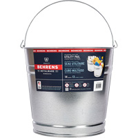 Pail, Galvanized Steel, 13 L Industrial Sales