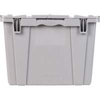 Bac emboîtable FP243C FliPak, 26,9" x 16,9" x 12,1", Gris Industrial Sales