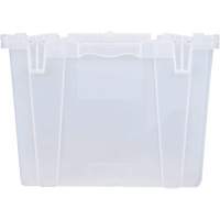 Bac emboîtable FP243C FliPak, 26,9" x 16,9" x 12,1", Transparent Industrial Sales