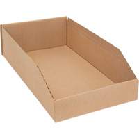 Deep Corrugated Parts Bins, 9-3/4" W x 17-1/4" D x 4-1/2" H, Beige Industrial Sales