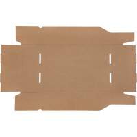Deep Corrugated Parts Bins, 11-3/4" W x 17-1/4" D x 4-1/2" H, Beige Industrial Sales