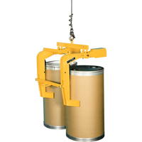 Leveurs de barils en acier, en plastique & en fibres, 55 gal. US (45 gal. imp.), Cap. 4000 lb/1814 kg Industrial Sales