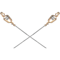 Light-Duty Bonding & Grounding Wire Assemblies - Two Alligator Clips Industrial Sales