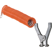 Coiled Grounding Clamps, 180" Long Industrial Sales