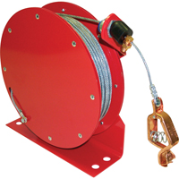 Retractable Grounding Wires, 50' Length, Heavy-Duty Industrial Sales