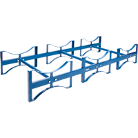 Porte-barils empilables, 3 barils, Capacit&eacute; de 2400 lb, 71-1/2" la x 30" p x 12-1/2" h Industrial Sales