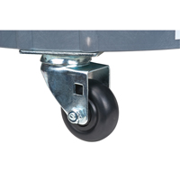 Leak Containment Drum Dolly, 24.25" dia. X 7.625" H, 1.5 US Gal. Spill Cap. Industrial Sales