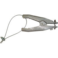 Static Grounding Clamp (GAT Series), Cast Aluminum Body Material, Stainless Steel Cup Point Material, 3 Points Configuration, 1-1/4" Max. Opening Industrial Sales
