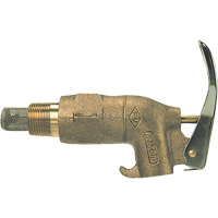 Heavy-Duty Drum Faucet, Brass, 3/4" NPT Inlet Industrial Sales