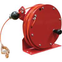 G 3000 Static Discharge Grounding Reel, 100' Length, Heavy-Duty Industrial Sales