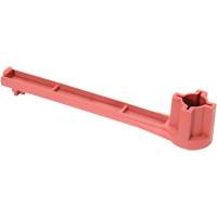 Cl&eacute; pour bouchon-&eacute;crou sp&eacute;cialis&eacute;e &agrave; un seul c&ocirc;t&eacute;, Ouverture de 1-1/4", Poign&eacute;e 8", Nylon anti&eacute;tincelles Industrial Sales