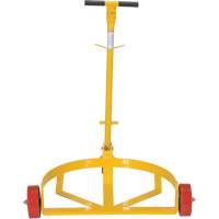 Lo-Profile Drum Caddy, Steel Construction, 30 US Gal. (24.9 Imperial Gal.)/5 US Gal. (4.1 Imperial Gal.)/55 US Gal. (45.8 Imperial Gal.) Industrial Sales