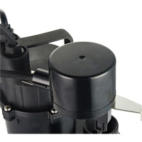 Thermoplastic Submersible Sump Pump, 2560 GPH, 115 V, 4.6 A, 1/3 HP Industrial Sales