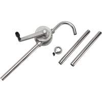 Pompe rotative pour baril, Acier inoxydable, Pour capacit&eacute; 55 gal., 12 oz/course Industrial Sales