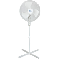 Ventilateur oscillant sur socle, Commercial, 3 Vitesses, Diam&egrave;tre de 18" Industrial Sales