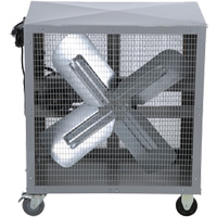 Direct Drive Heavy-Duty Mobile Filtered Fan, 2 Speeds Industrial Sales