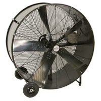 Heavy-Duty Fixed Belt Drive Drum Fan, Industrial, 2 Speed, 42" Diameter Industrial Sales