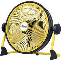 Ventilateur d'int&eacute;rieur/ext&eacute;rieur rechargeable avec port USB, Commercial, Variable vitesses, Diam&egrave;tre de 12" Industrial Sales