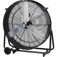 Light Industrial Direct-Drive Slim Drum Fan, Industrial, 2 Speed, 30" Diameter Industrial Sales