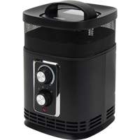 360 Degree Surround Portable Heater, Ceramic, Electric, 5200 BTU/H Industrial Sales