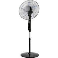 Ventilateur oscillant sur pied avec t&eacute;l&eacute;commande, Commercial, 3 Vitesses, Diam&egrave;tre de 16" Industrial Sales