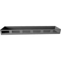 Plateau de porte darmoire, 18" x Capacit&eacute; de 10 lb, Gris Industrial Sales