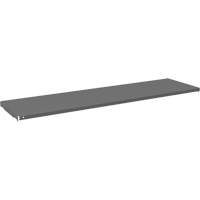 Tablette pour armoire, 59-3/4" x 16-3/8", Capacit&eacute; de 500 lb, Gris Industrial Sales