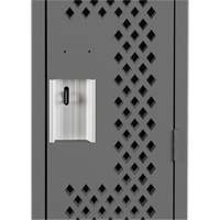 Casiers Clean Line, 12" x 12" x 72", Acier, Charbon, Rivet (assembl&eacute;), Perfor&eacute; Industrial Sales