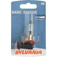 H8 Basic Headlight Bulb, Halogen, 35 W, Off White Industrial Sales