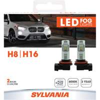 H8 Headlight Bulb, LED, 12.8 W/9 W, White Industrial Sales
