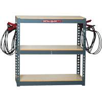 Battery Charging Rack with 10 Clamp Sets Industrial Sales