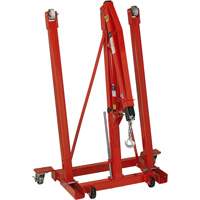 Grue pliante pour moteur, Capacit&eacute; 2500 lb (1,25 tonne) Industrial Sales
