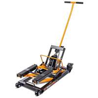 ATV and Motorcycle Jack, 0.75 Ton(s) Capacity, 4-2/3" Lowered, 14-1/2" Raised, Manual Hydraulic Industrial Sales