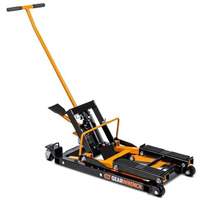 ATV and Motorcycle Jack, 0.75 Ton(s) Capacity, 4-2/3" Lowered, 14-1/2" Raised, Manual Hydraulic Industrial Sales