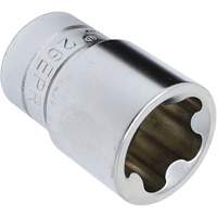 5-Point EPR Torx Socket Set, 16 Pieces, 1/4"/3/8"/1/2" Drive Size Industrial Sales